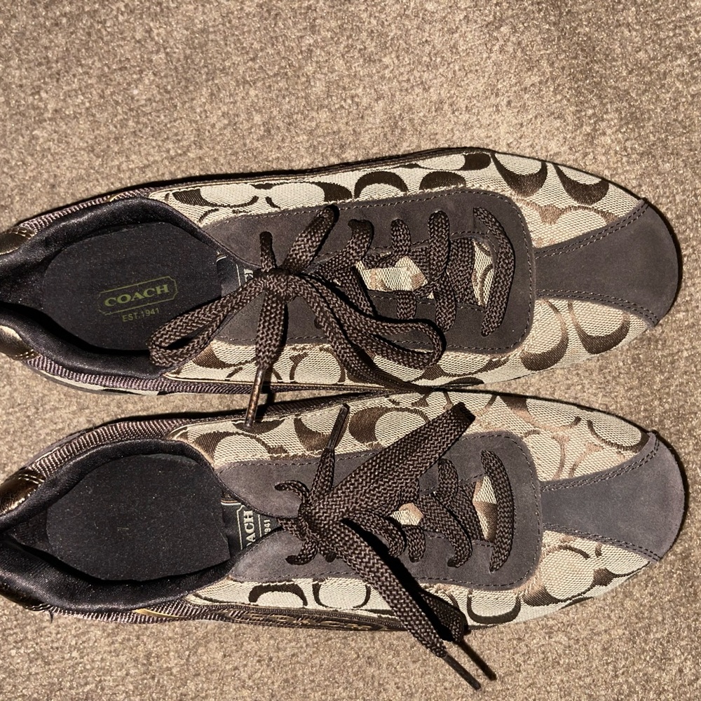 Authentic Vintage Coach Sneakers Size 10